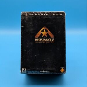 NIB Resistance 2 Collector's Edition (PS3) - Factory Sealed with Chimera Figure